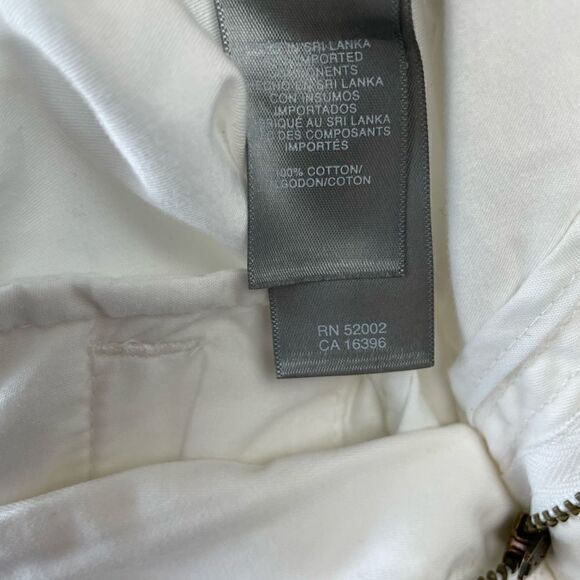 NWT Liz Claiborne White Sloan Pants Size 10 - Picture 10 of 10